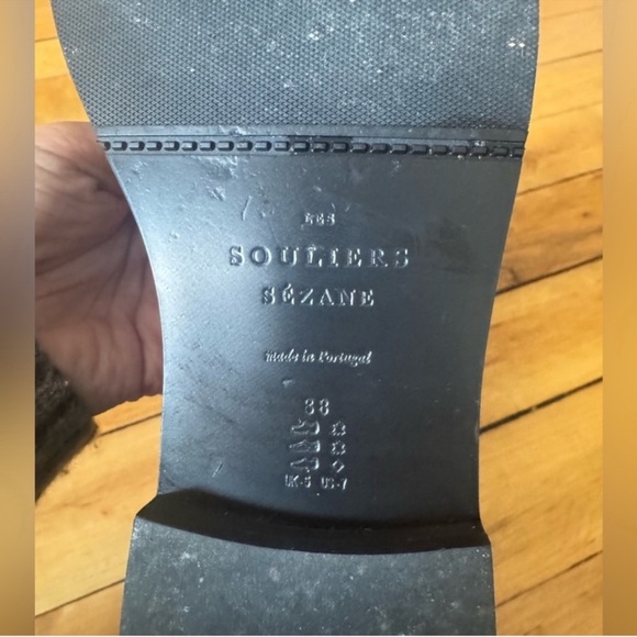 Sezane Black André Loafers - Picture 6 of 6